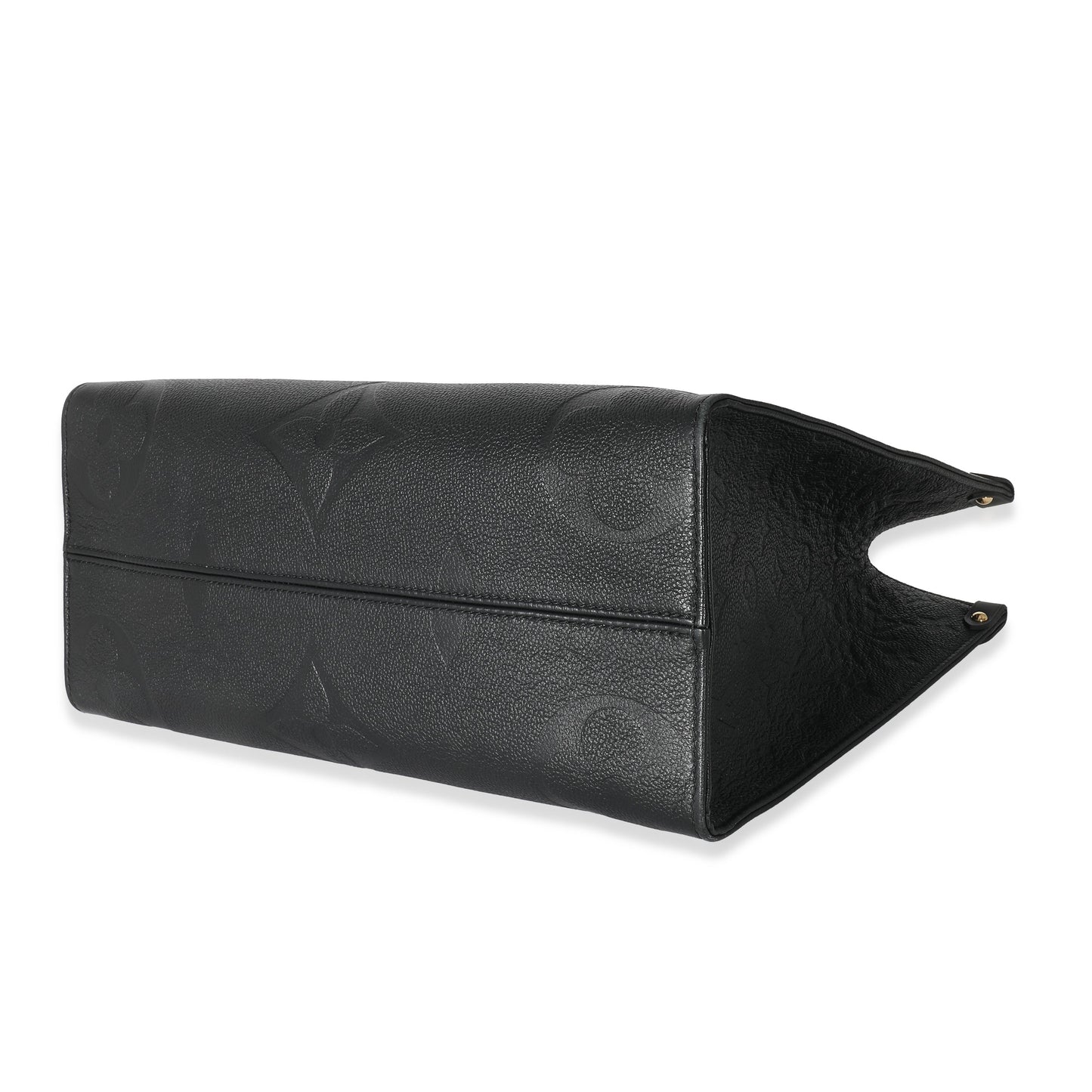 Louis Vuitton Louis Vuitton Black Monogram Empreinte Giant Onthego MM 