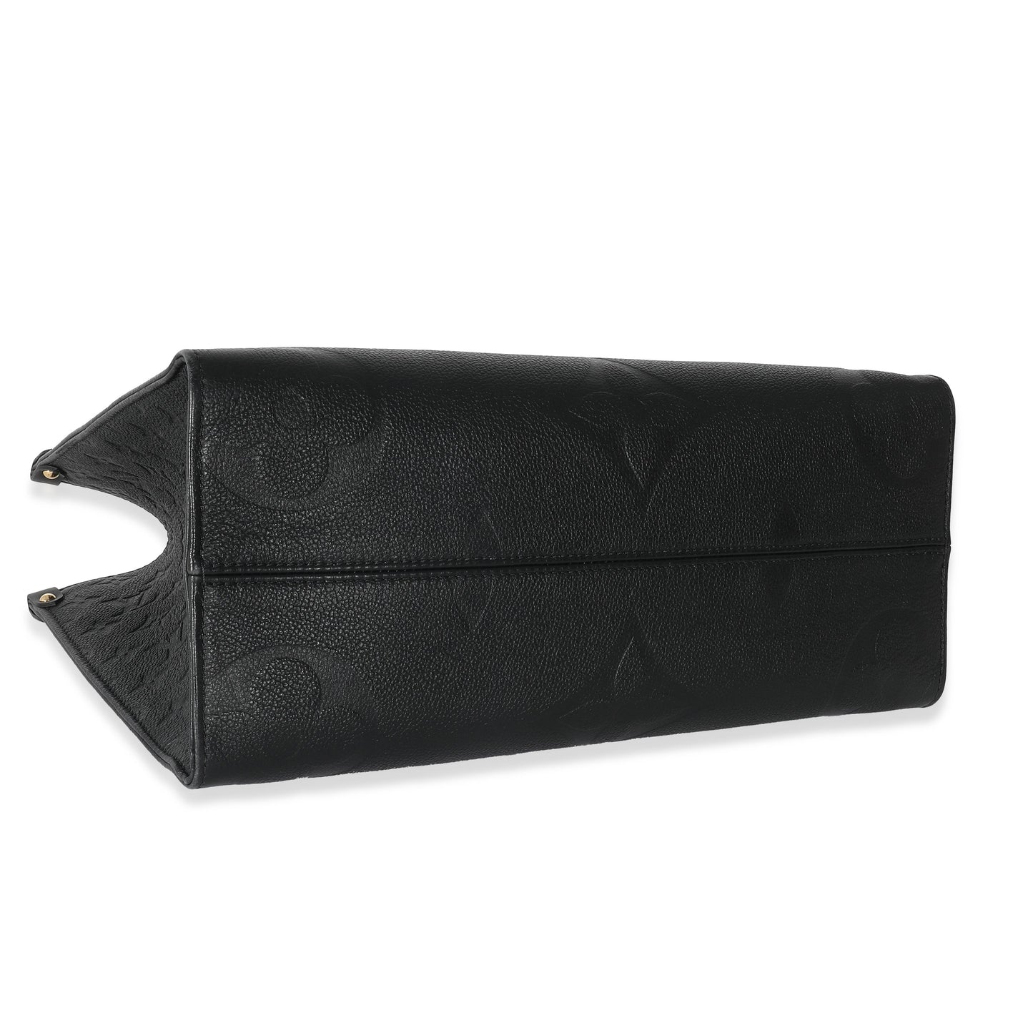 Louis Vuitton Louis Vuitton Black Monogram Empreinte Giant Onthego MM 