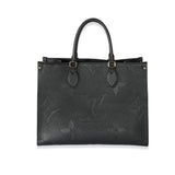 Louis Vuitton Louis Vuitton Black Monogram Empreinte Giant Onthego MM 