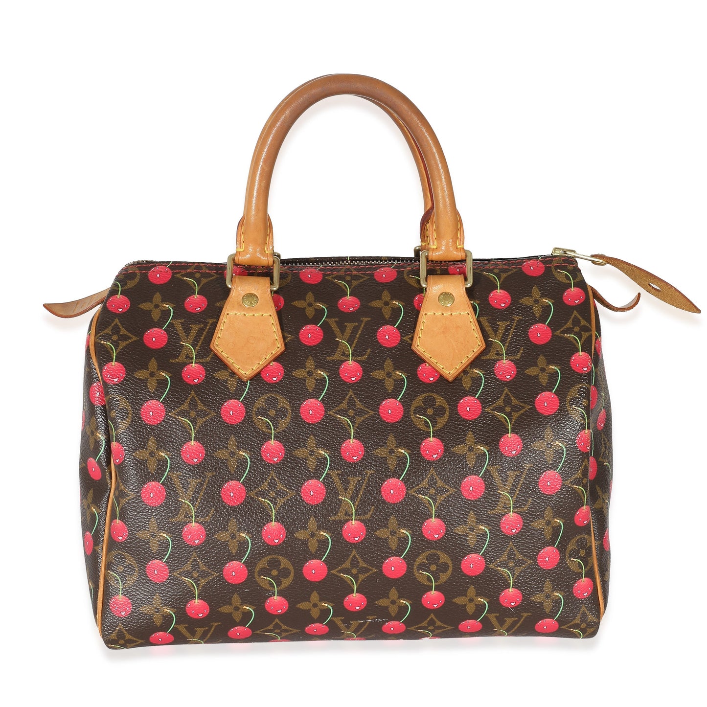 Louis Vuitton Louis Vuitton x Takashi Murakami Cerises Monogram Canvas Speedy 25