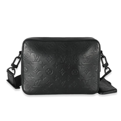 Louis Vuitton Black Monogram Shadow Duo Messenger