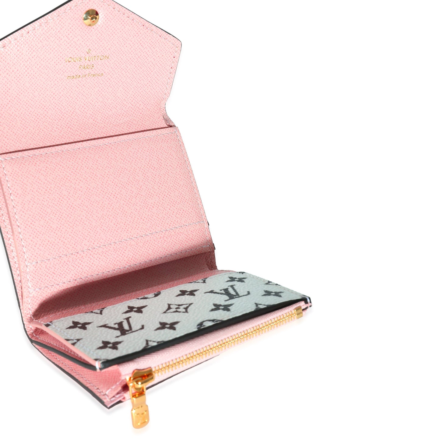 Louis Vuitton Rouge Rose Monogram Giant Canvas Zoé Wallet