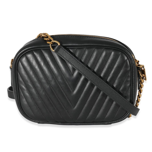 Louis Vuitton Louis Vuitton Black Calfskin New Wave Camera Bag