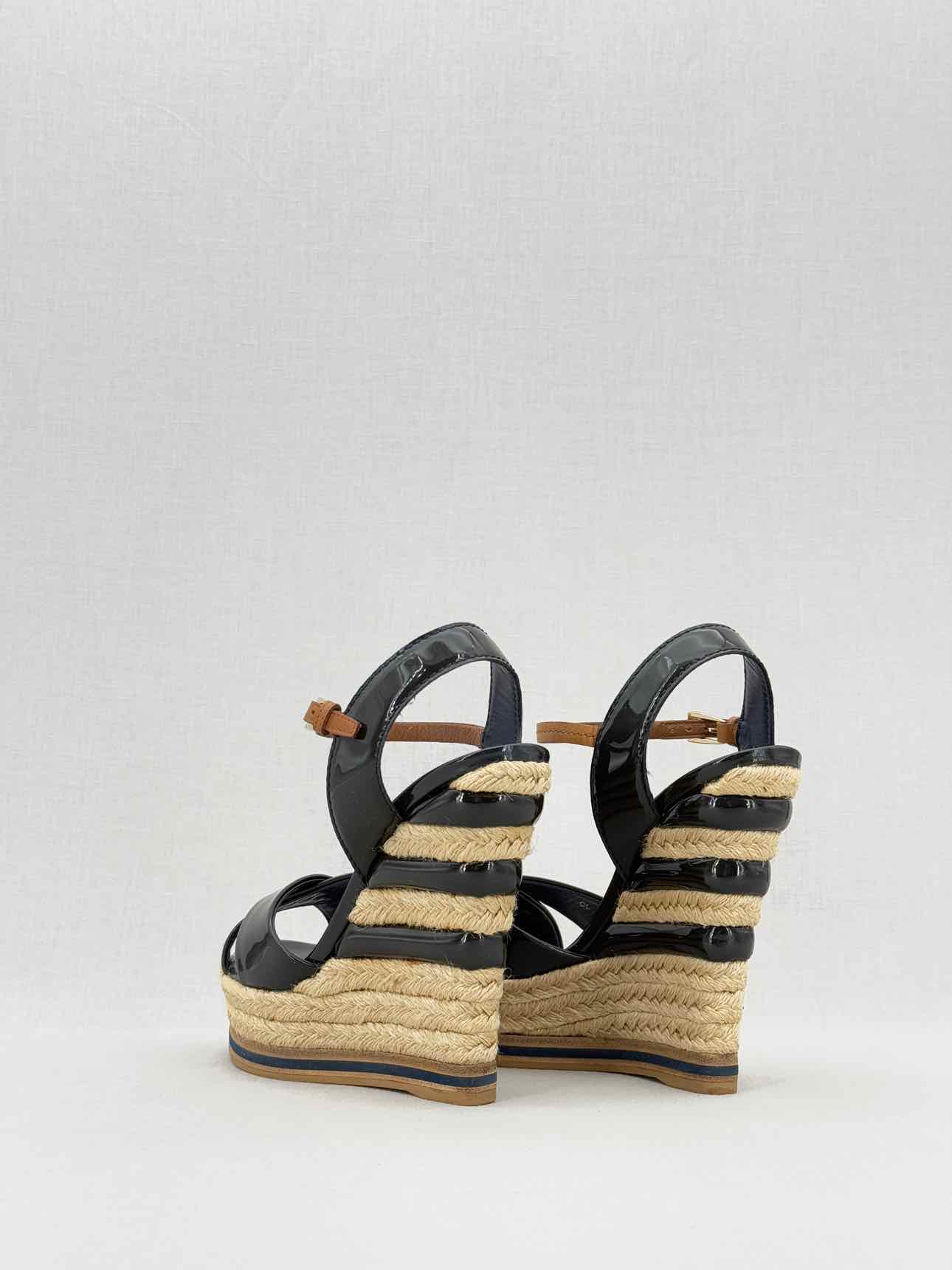 CHRISTIAN DIOR Riviera Black Size EU 37.5 Wedges