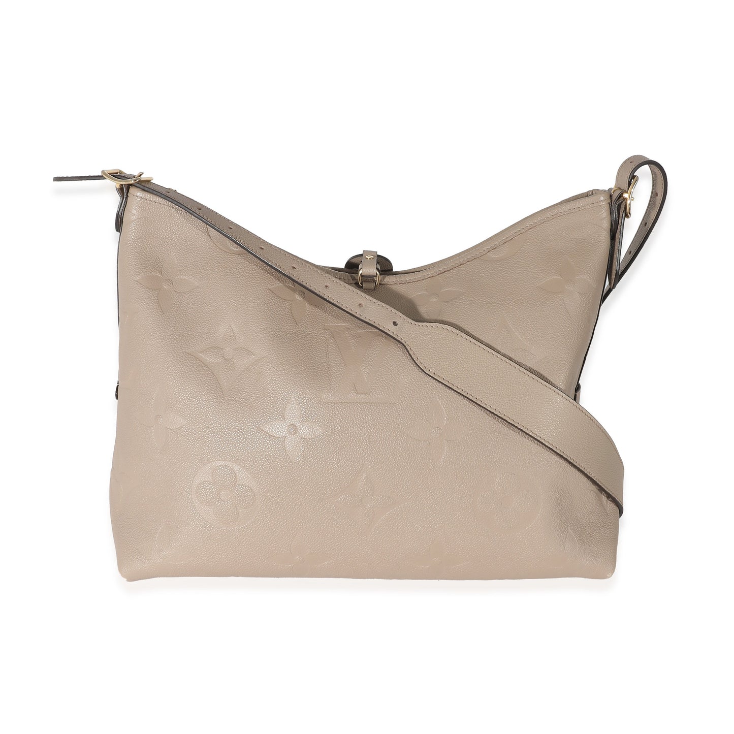 Louis Vuitton Louis Vuitton Turtledove Monogram Empreinte CarryAll MM