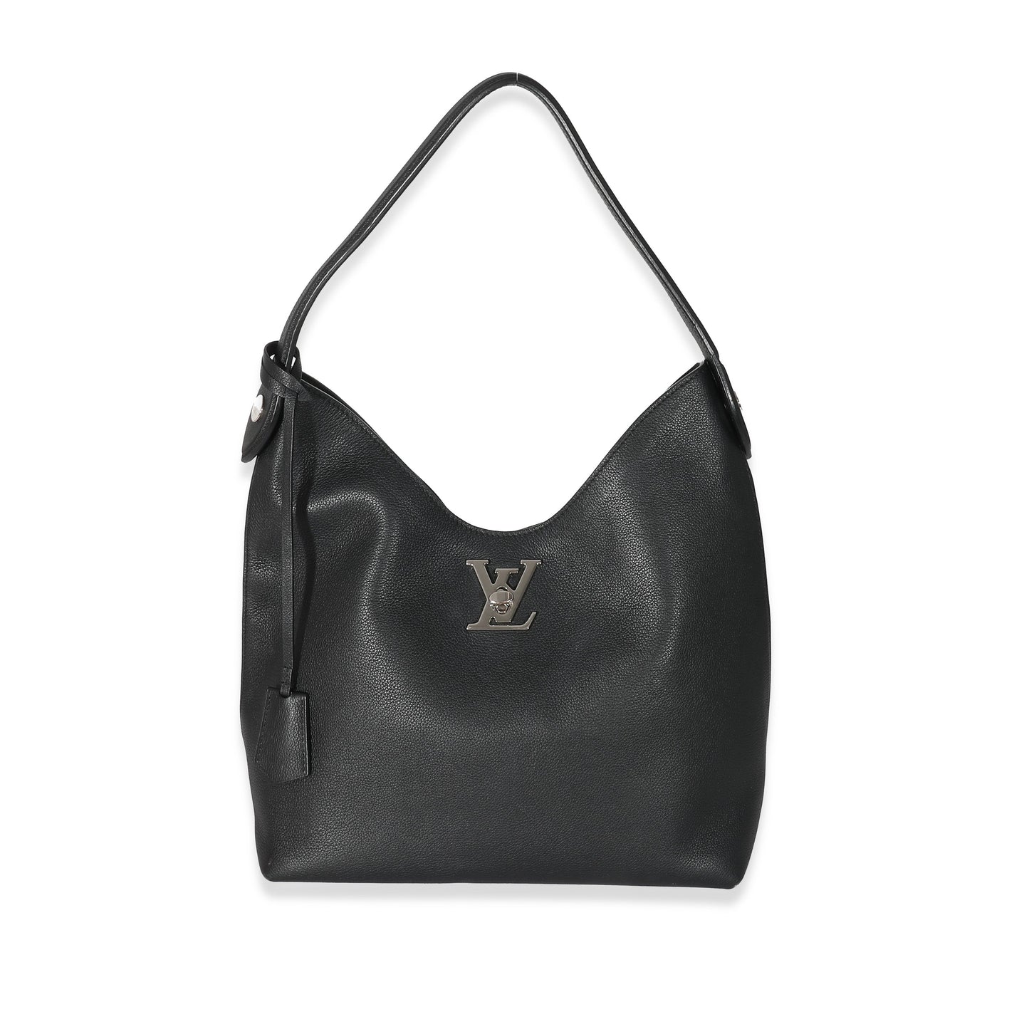 Louis Vuitton Black Calfskin Lockme Hobo