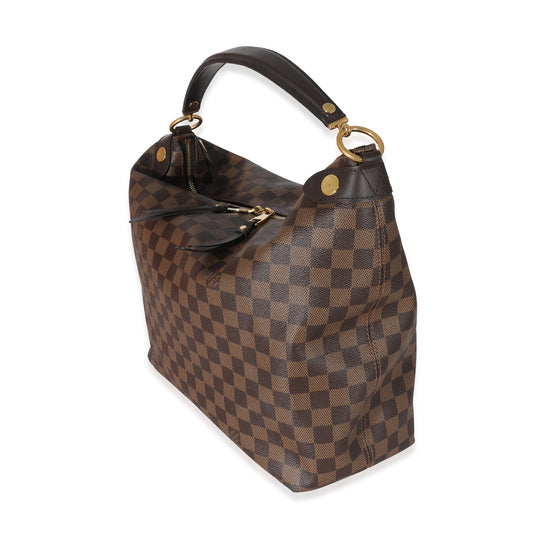 Louis Vuitton Louis Vuitton Damier Ebene Canvas Duomo Hobo