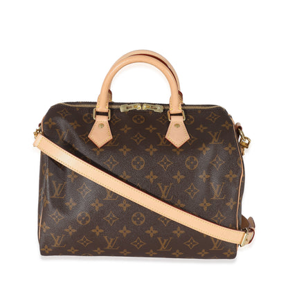 Louis Vuitton Louis Vuitton Monogram Canvas Speedy Bandoulière 30