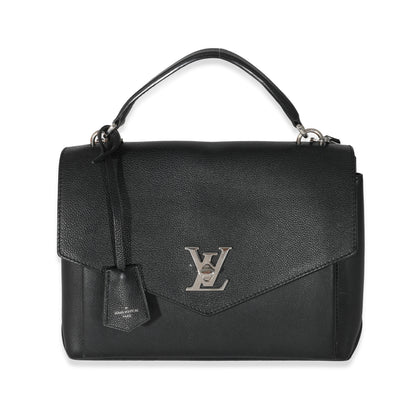 Louis Vuitton Louis Vuitton Black Calfskin MyLockMe Satchel