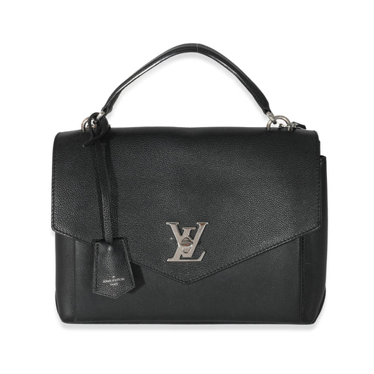 Louis Vuitton Louis Vuitton Black Calfskin MyLockMe Satchel