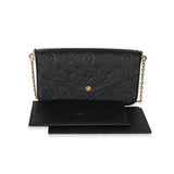 Louis Vuitton Louis Vuitton Black Monogram Empreinte Félicie Pochette