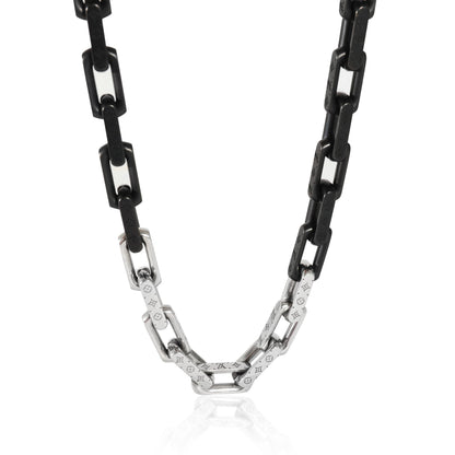 Louis Vuitton Louis Vuitton Monogram Chain Necklace in Base Metal