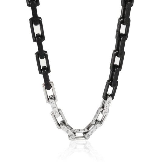 Louis Vuitton Louis Vuitton Monogram Chain Necklace in Base Metal