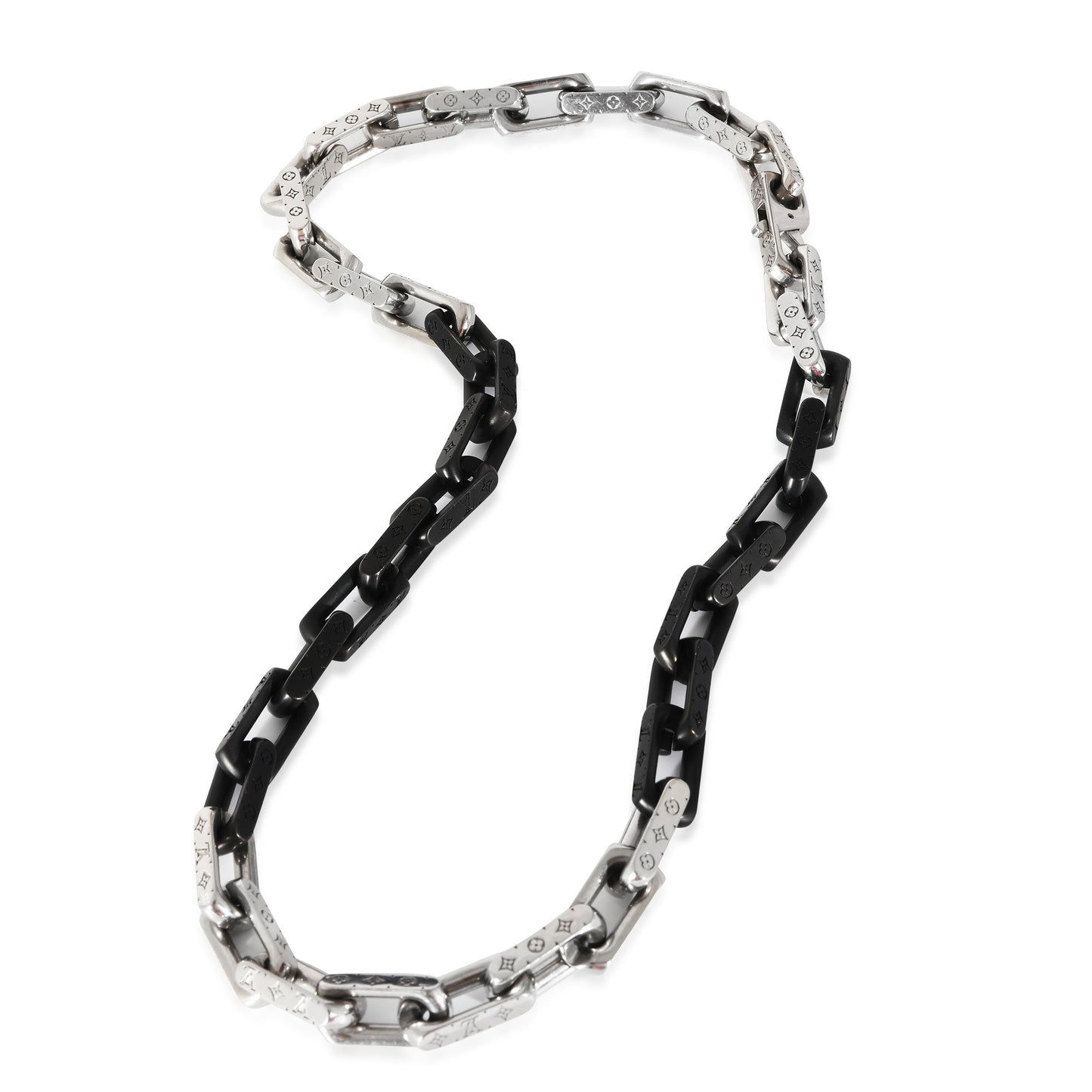 Louis Vuitton Louis Vuitton Monogram Chain Necklace in Base Metal