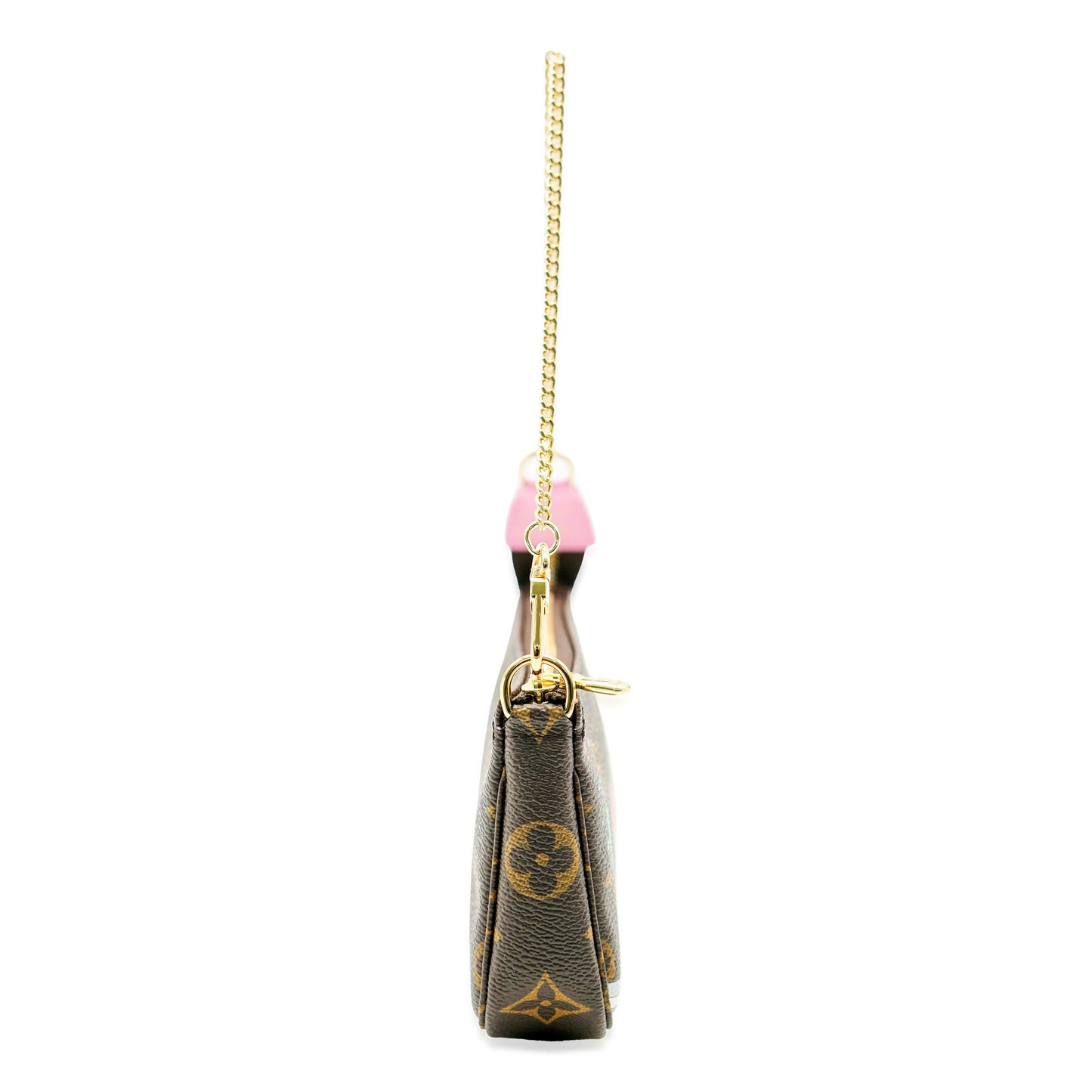 Louis Vuitton Louis Vuitton Monogram Canvas Christmas Animation Paris Mini Pochette Accessoire