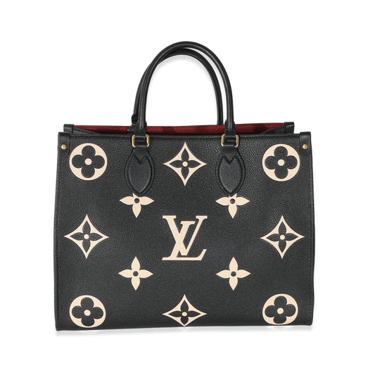 Louis Vuitton Louis Vuitton Bi-Color Giant Monogram Empriente Onthego MM