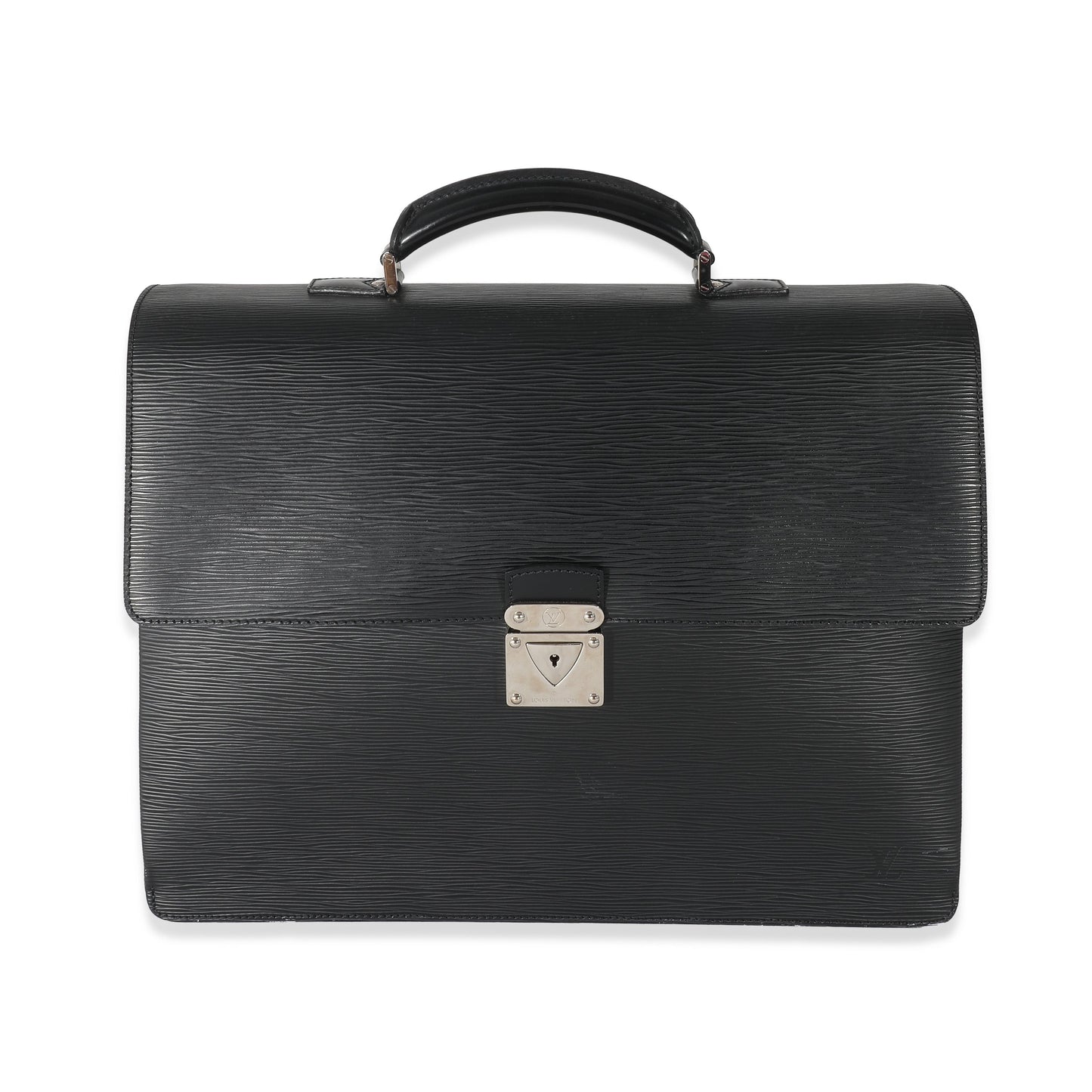 Louis Vuitton Louis Vuitton Black Epi Robusto 2 Compartment Briefcase