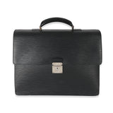 Louis Vuitton Louis Vuitton Black Epi Robusto 2 Compartment Briefcase