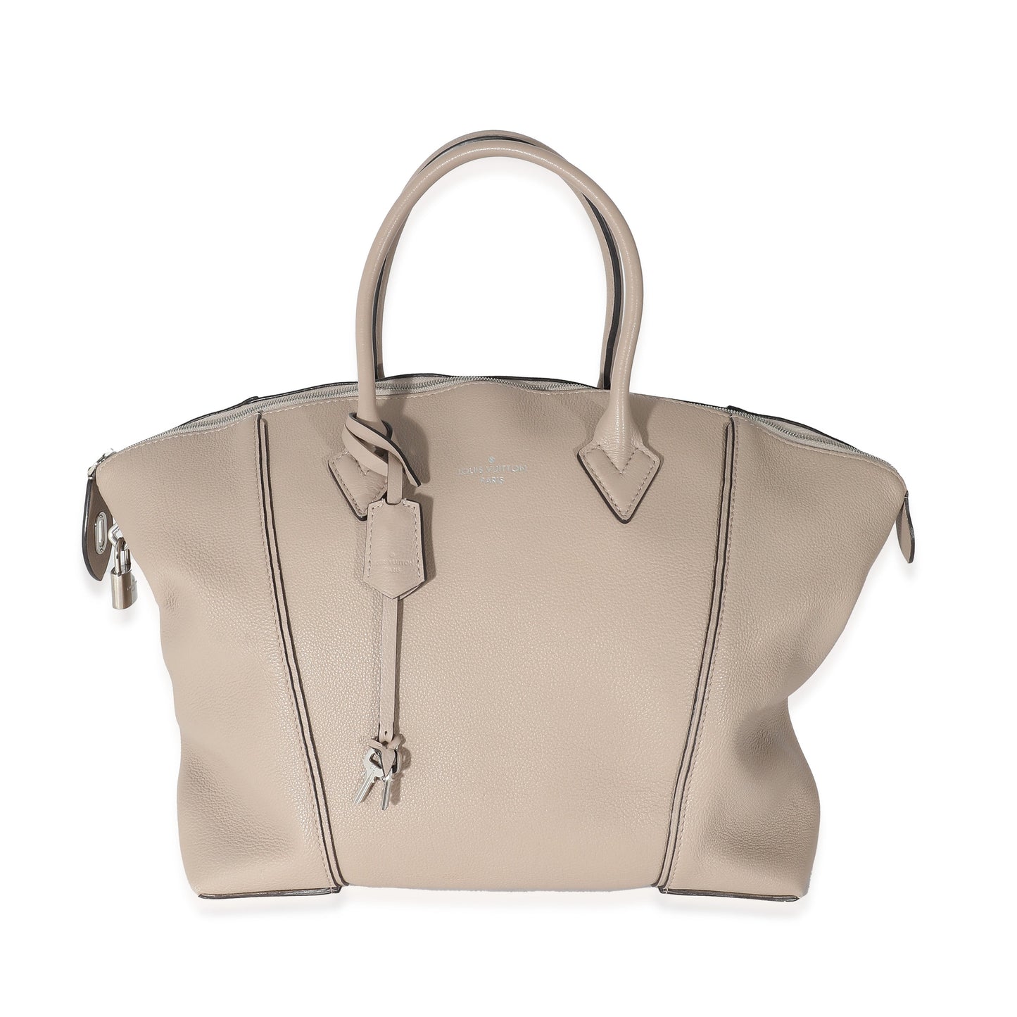 Louis Vuitton Galet Veau Cachemire Soft Lockit MM