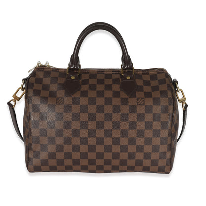 Louis Vuitton Louis Vuitton Damier Ebene Canvas Speedy Bandouliere 30