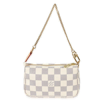 Louis Vuitton Louis Vuitton Damier Azur Canvas Mini Pochette Accessoires