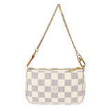 Louis Vuitton Louis Vuitton Damier Azur Canvas Mini Pochette Accessoires