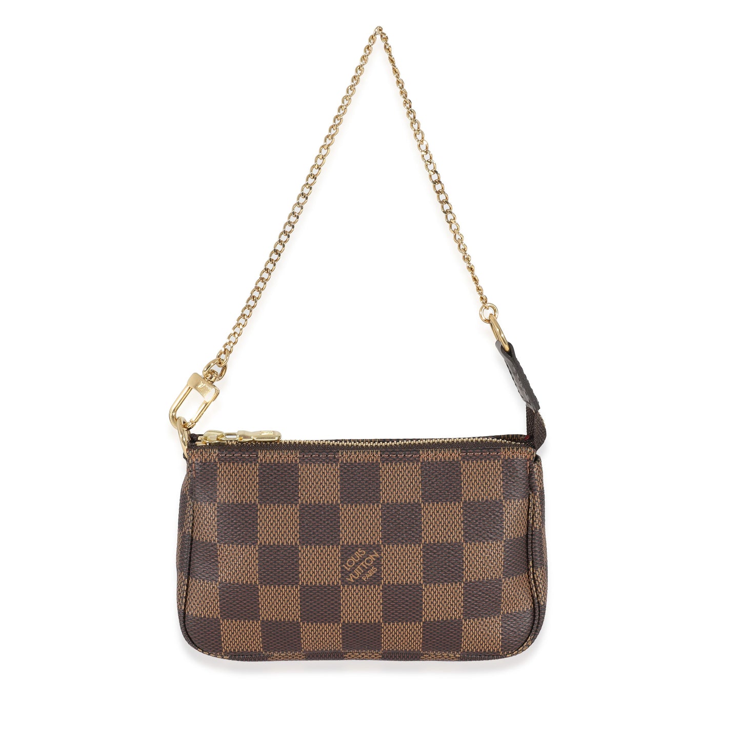 Louis Vuitton Louis Vuitton Damier Ebene Canvas Mini Pochette Accessoires