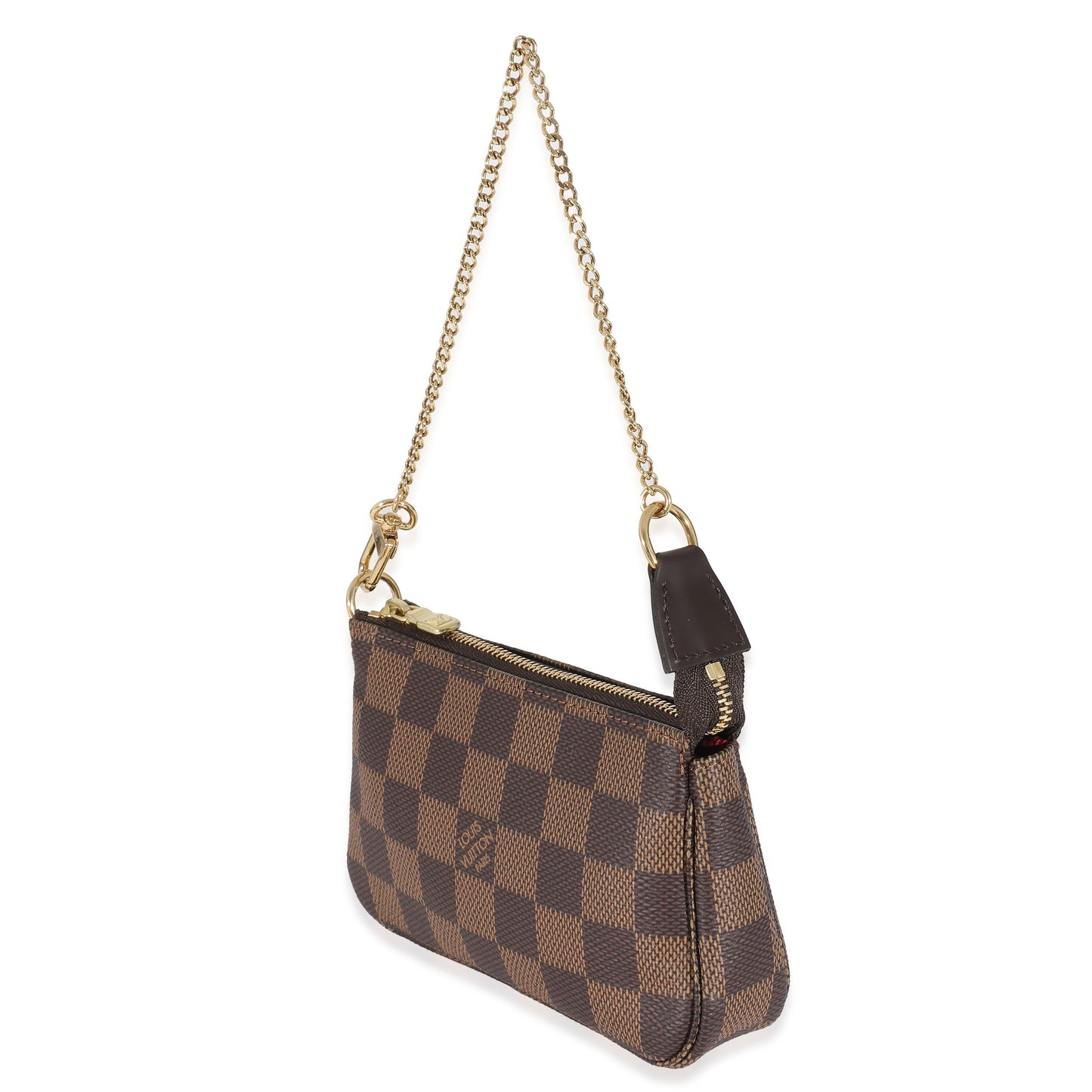 Louis Vuitton Louis Vuitton Damier Ebene Canvas Mini Pochette Accessoires