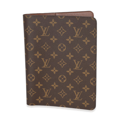 Louis Vuitton Louis Vuitton Monogram Canvas Desk Agenda Cover