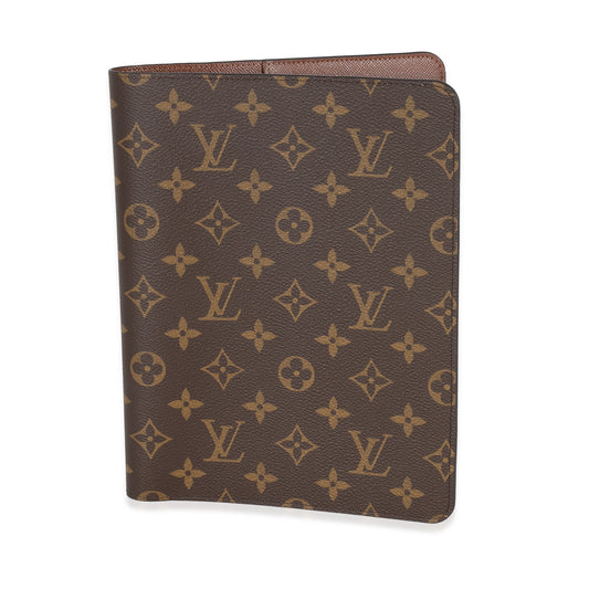 Louis Vuitton Louis Vuitton Monogram Canvas Desk Agenda Cover