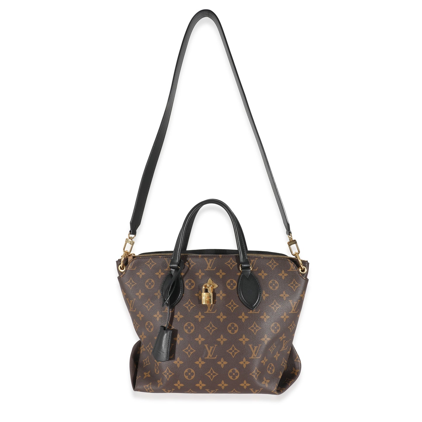 Louis Vuitton Monogram Canvas Flower Zipped Tote