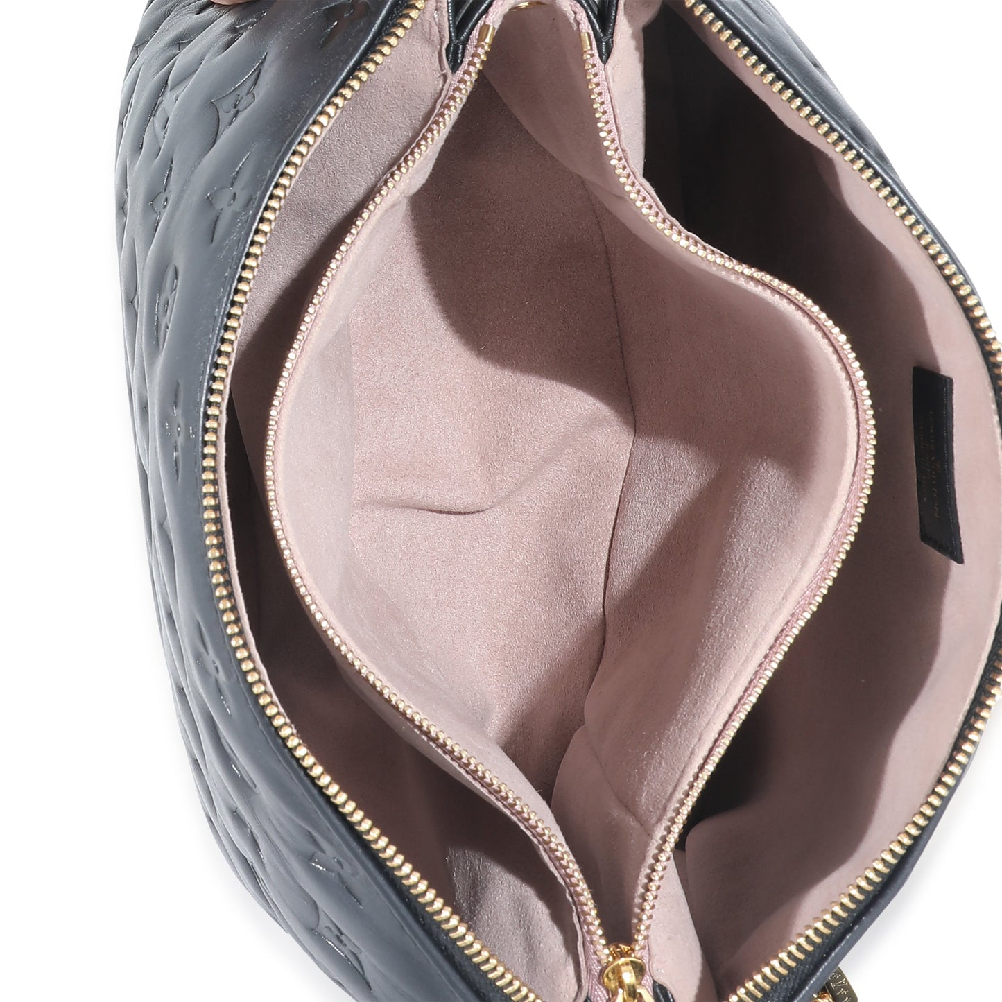 Louis Vuitton Louis Vuitton Black Puffy Lambskin Coussin PM
