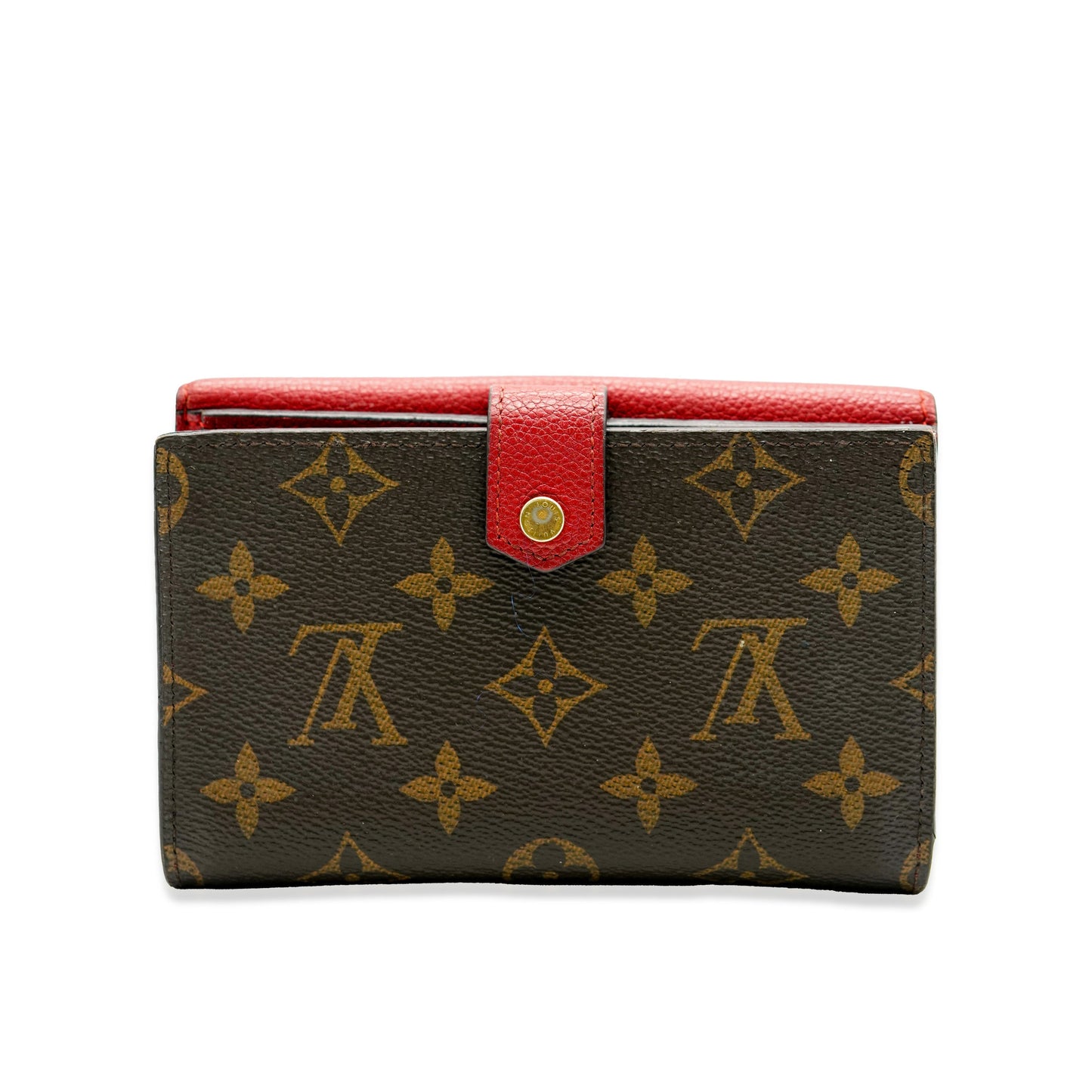 Louis Vuitton Cerise Monogram Canvas Pallas Compact Wallet