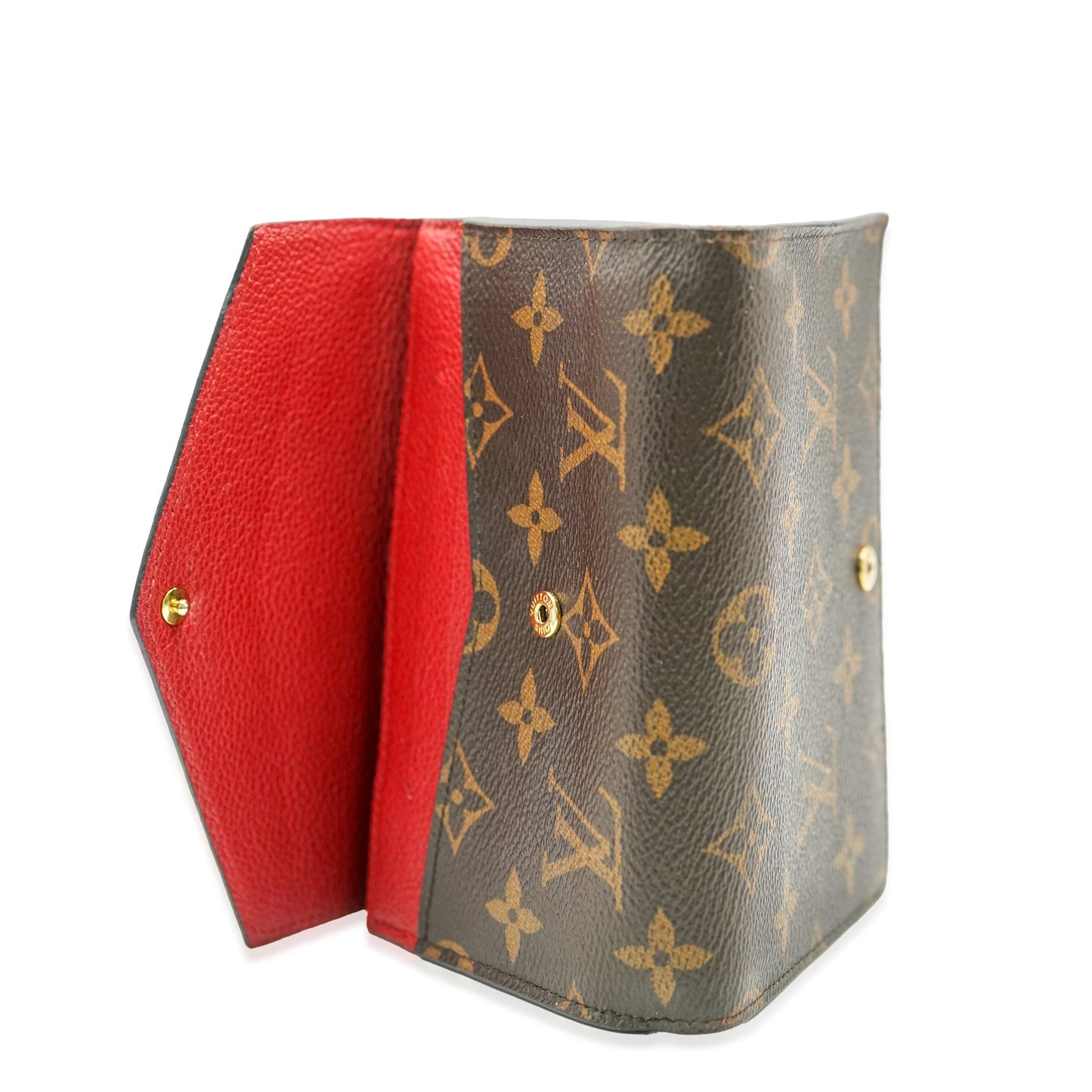 Louis Vuitton Cerise Monogram Canvas Pallas Compact Wallet