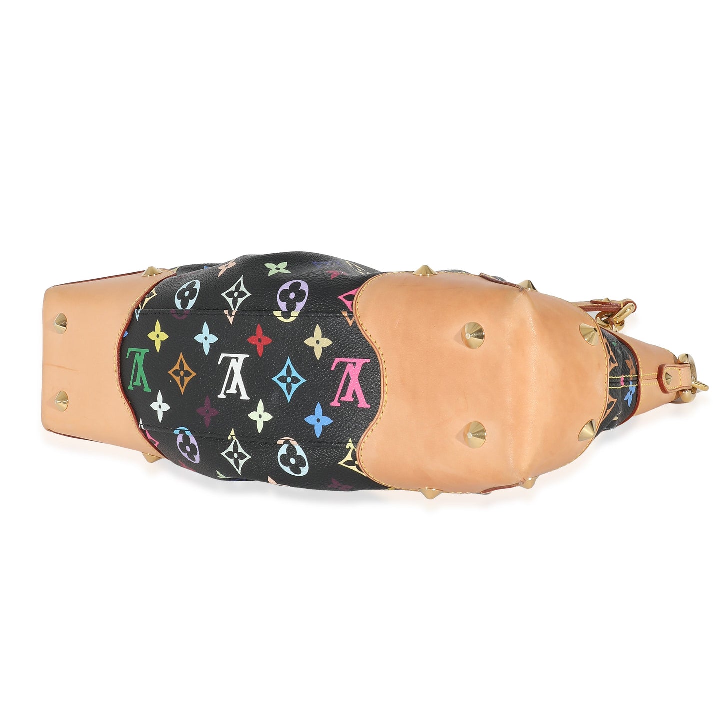 Louis Vuitton Louis Vuitton Black Multicolor Canvas Judy MM