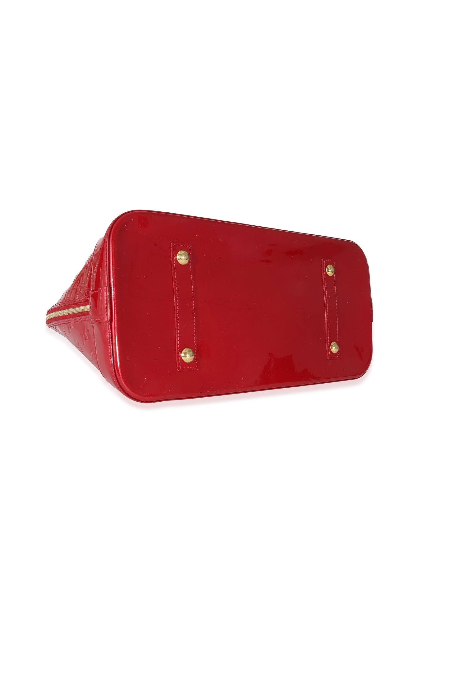 Louis Vuitton Louis Vuitton Red Vernis Alma GM