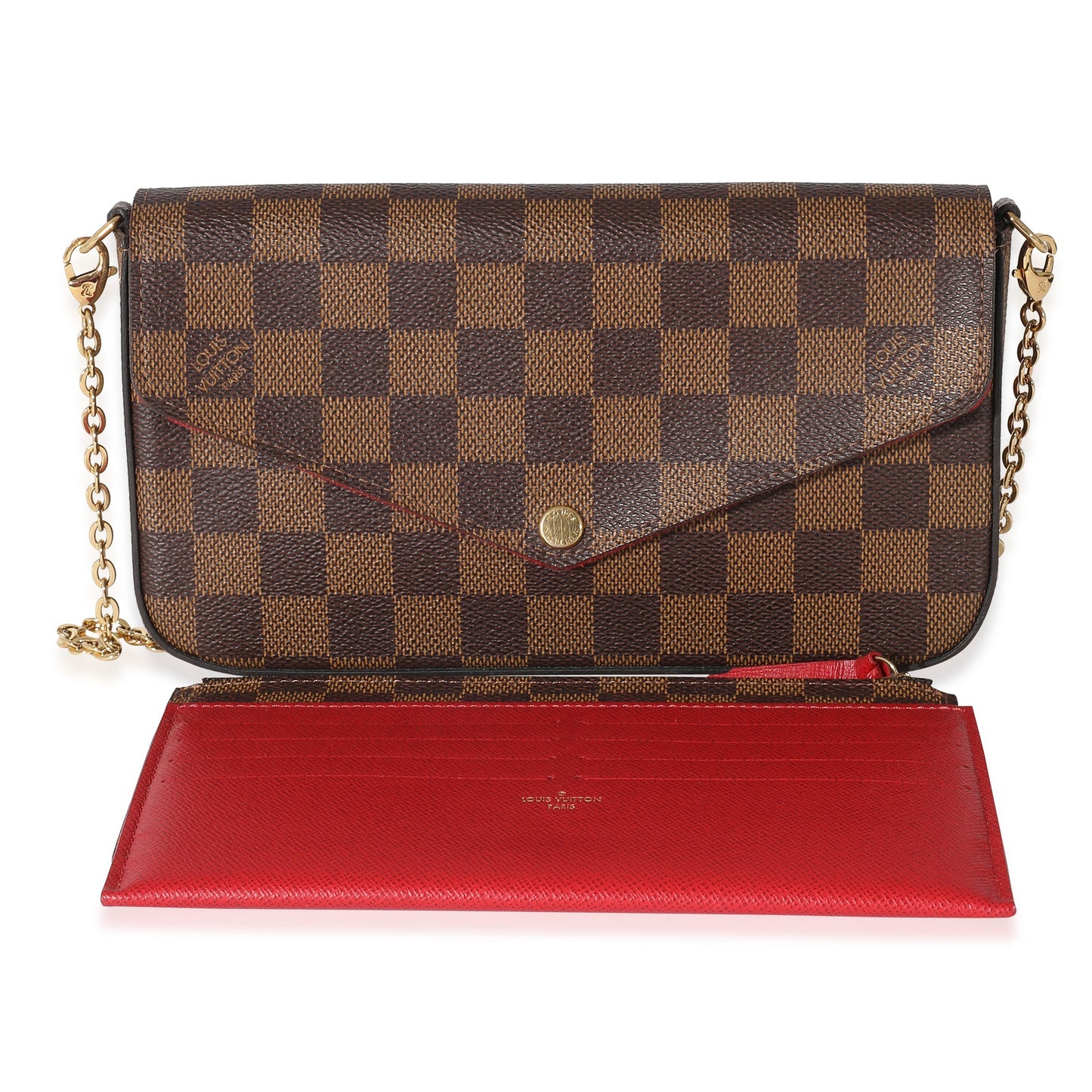 Louis Vuitton Louis Vuitton Cerise Damier Ebene Felicie Pochette
