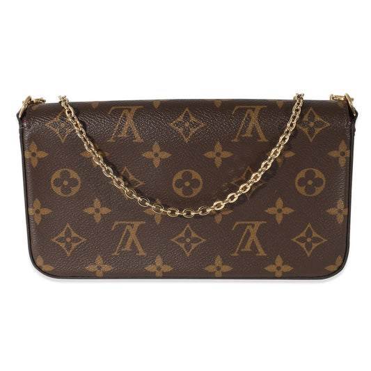 Louis Vuitton Louis Vuitton Fuchsia Monogram Canvas Félicie Pochette