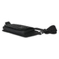 Louis Vuitton Louis Vuitton Black Grained Calfskin Aerogram Takeoff Sling Bag