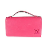 Louis Vuitton Louis Vuitton Hot Pink Epi Clery Pochette