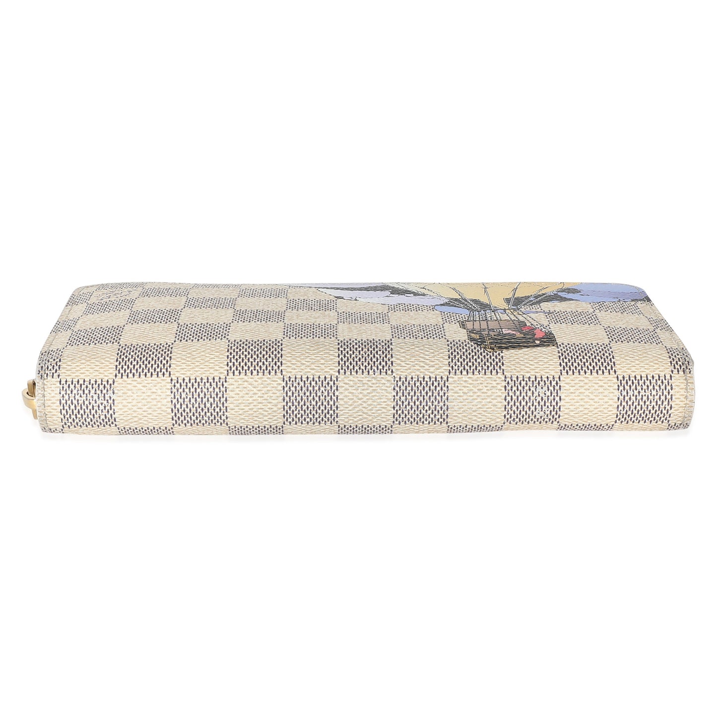Louis Vuitton Louis Vuitton Damier Azur Canvas Illustre Zippy Wallet