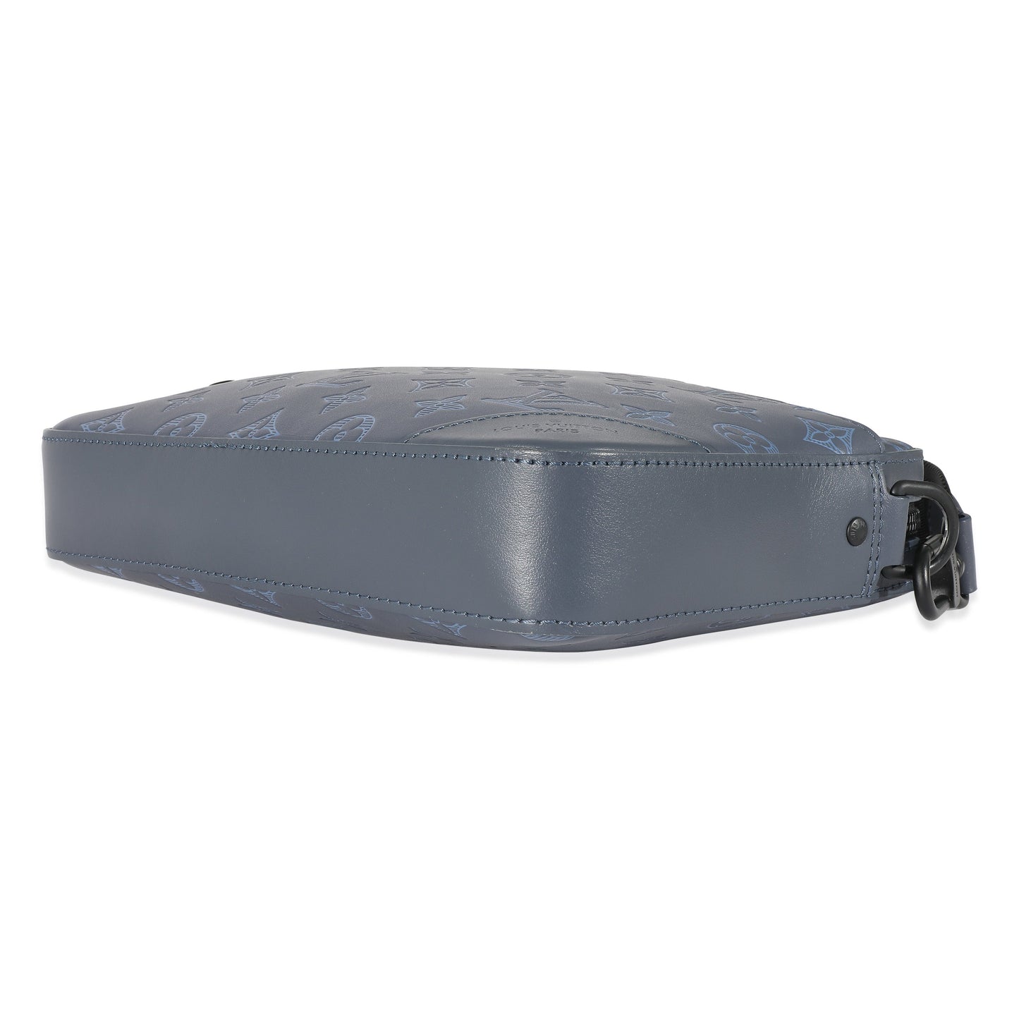 Louis Vuitton Navy Monogram Shadow Calfskin Duo Messenger