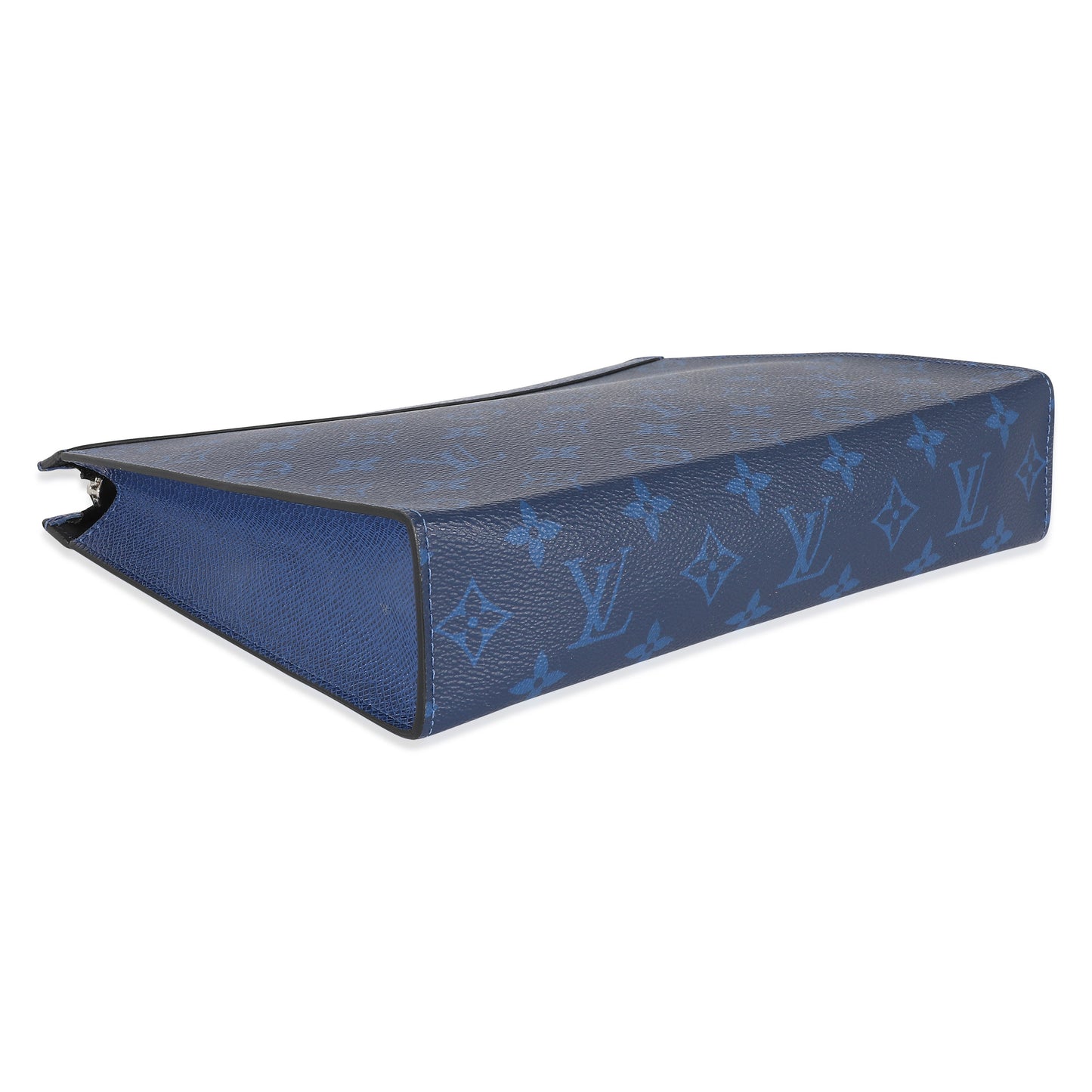 Louis Vuitton Louis Vuitton Blue Monogram Taigarama Pochette Voyage MM