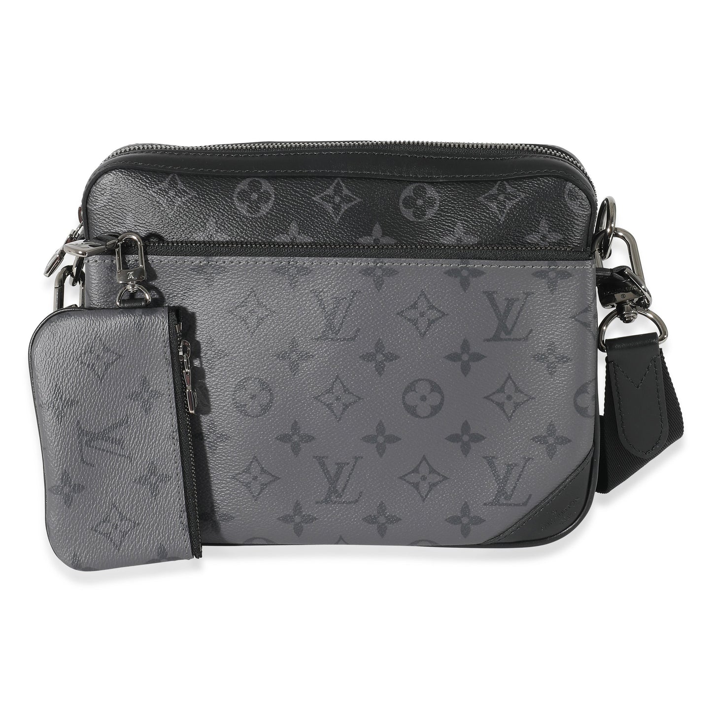 Louis Vuitton Louis Vuitton Monogram Eclipse Trio Messenger