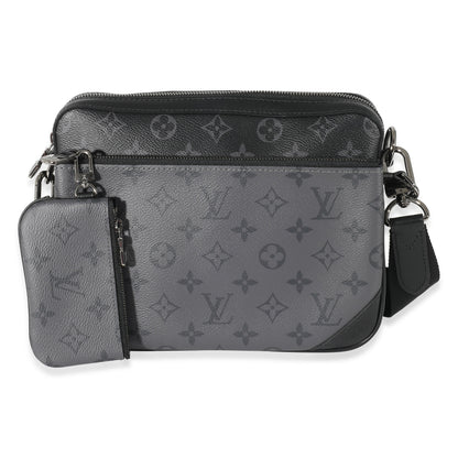 Louis Vuitton Louis Vuitton Monogram Eclipse Trio Messenger