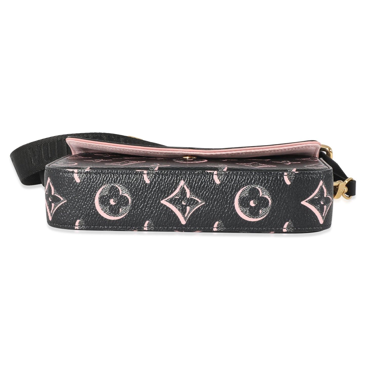 Louis Vuitton Louis Vuitton Black Monogram Fall For You Felicie Strap & Go