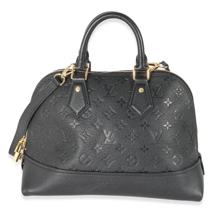 Louis Vuitton Louis Vuitton Black Empreinte Neo Alma PM