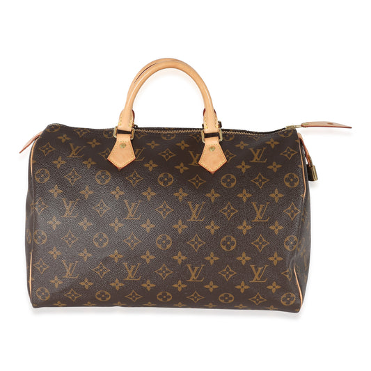 Louis Vuitton Louis Vuitton Monogram Canvas Speedy 35