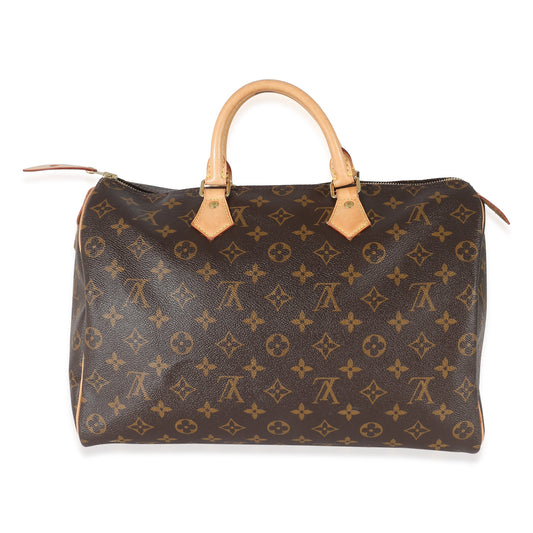 Louis Vuitton Louis Vuitton Monogram Canvas Speedy 35