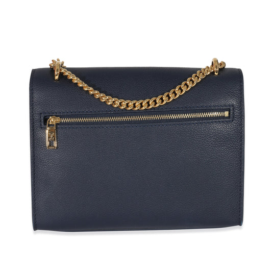 Louis Vuitton Louis Vuitton Tricolor Grained CalfSkin Leather MyLockMe Chain Bag